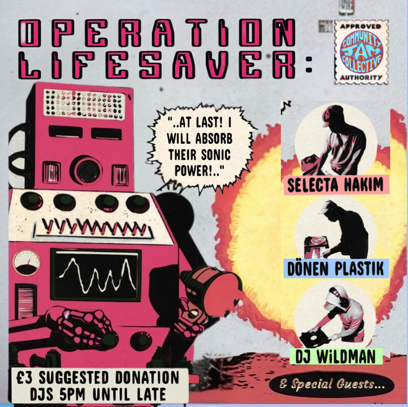 OPERATION LIFESAVER at The Old England Pub