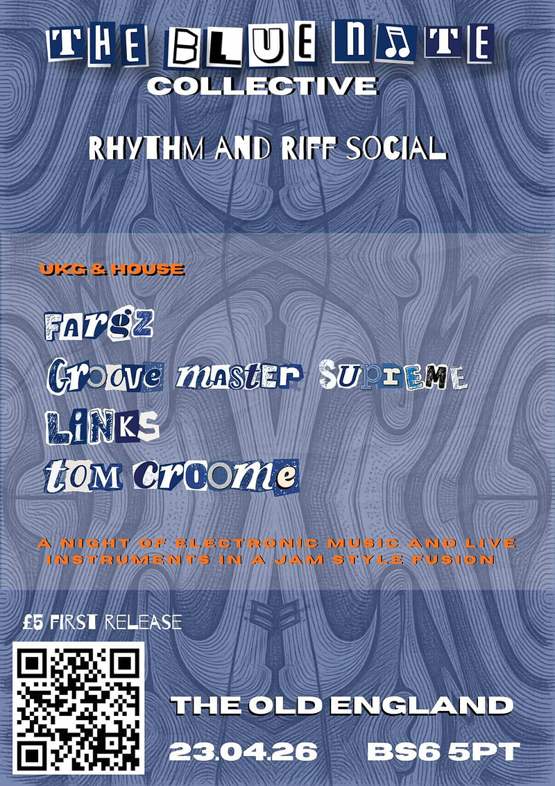 Rhythm & Riff Social at The Old England Pub