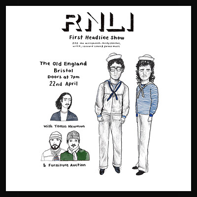 RNLI W/ Tomos Newman and Furniture Auction at The Old England Pub