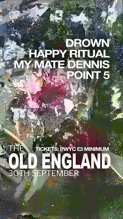 Rusty Cage | Underground Alt-Rock at The Old England Pub