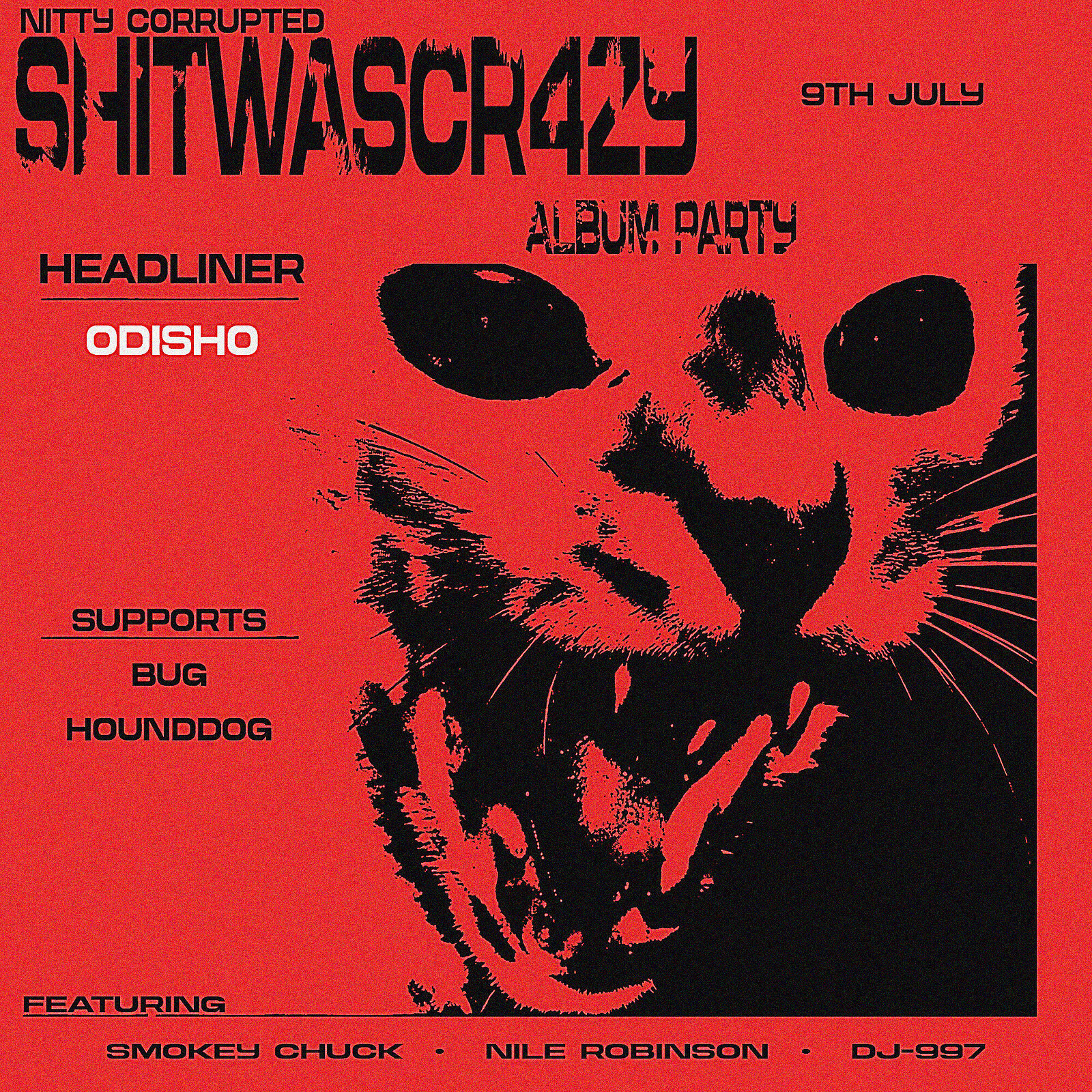 SH1TWASCR4ZY ALBUM PARTY at The Old England Pub