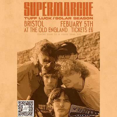 SUPERMARCHE + TUFF LUCK + SOLAR SEASON at The Old England Pub