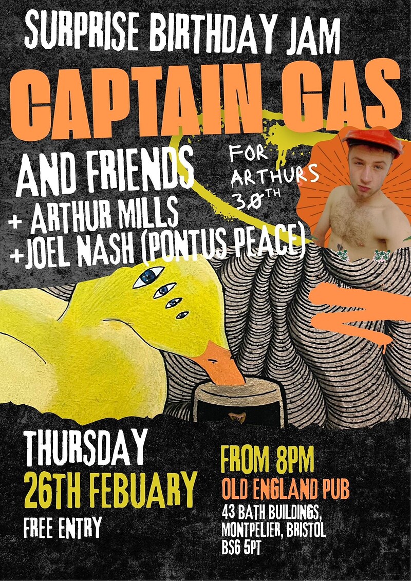 Surprise Birthday Jam at The Old England Pub