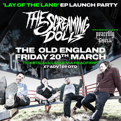 The Screaming Dolls, EP release party at The Old England Pub