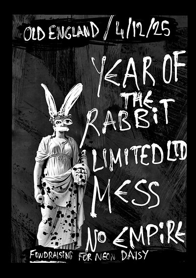Year of the Rabbit Fundraiser for NeonDaisy at The Old England Pub
