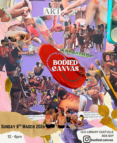 Women's day BODIED CANVAS at The Old Library Eastville