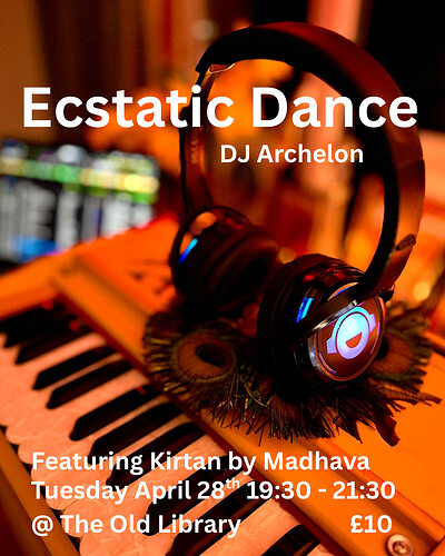 Ecstatic Dance featuring Kirtan at The Old Library