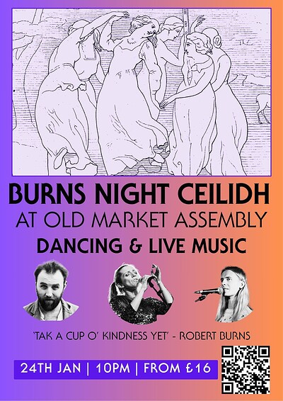 Burns Night Ceilidh & DJ at The Old Market Assembly