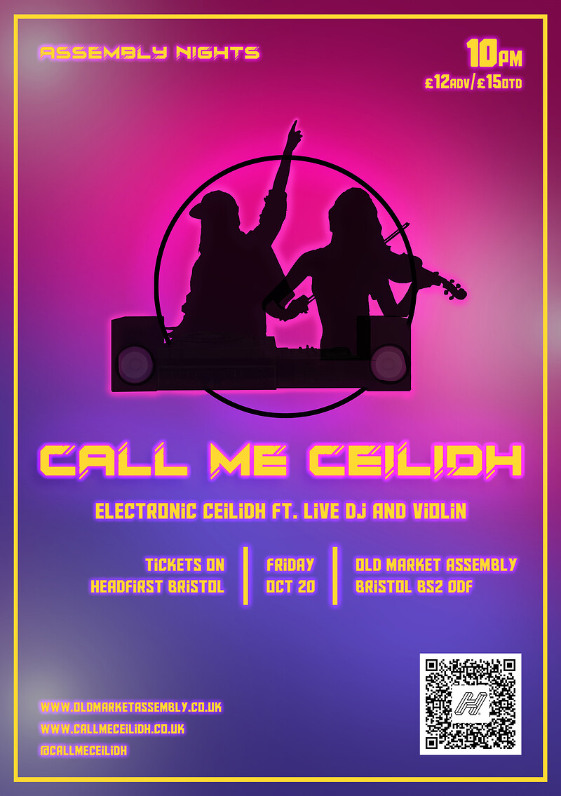 Call Me Ceilidh at The Old Market Assembly