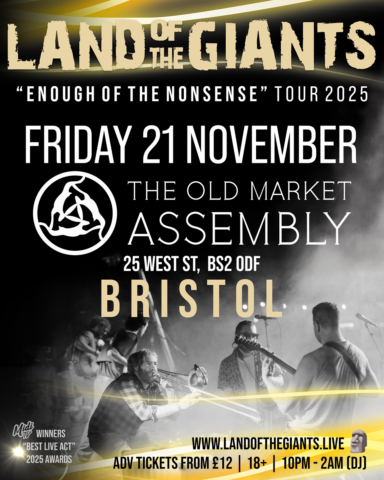 Land Of The Giants at The Old Market Assembly