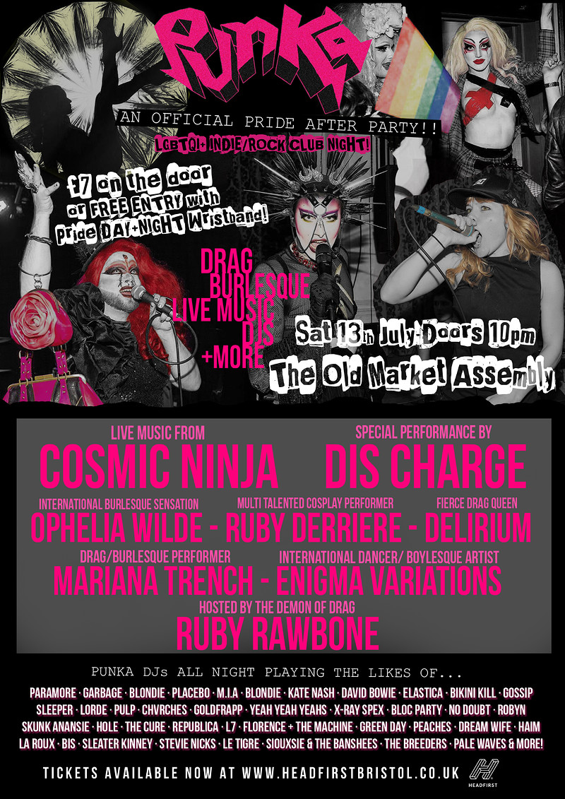 Punka - An Official Bristol Pride After Party at The Old Market Assembly