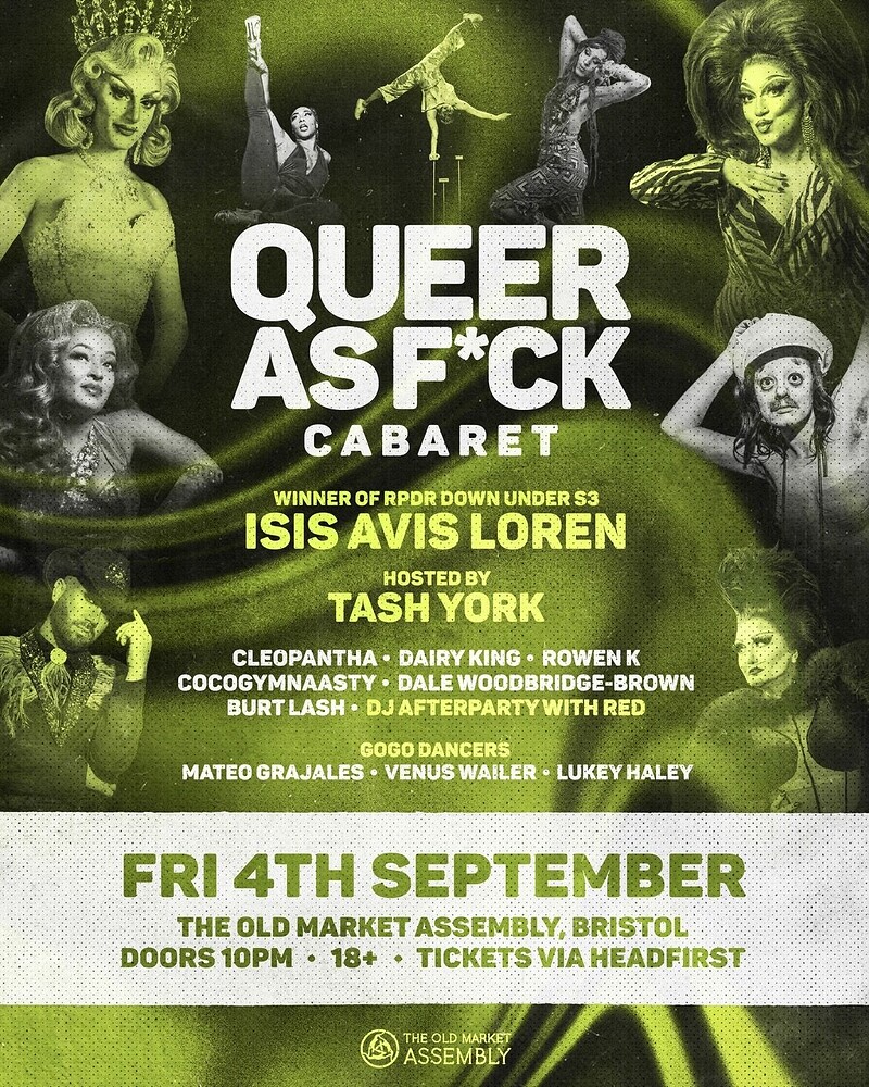 QUEER AS F*CK: September Edition at The Old Market Assembly