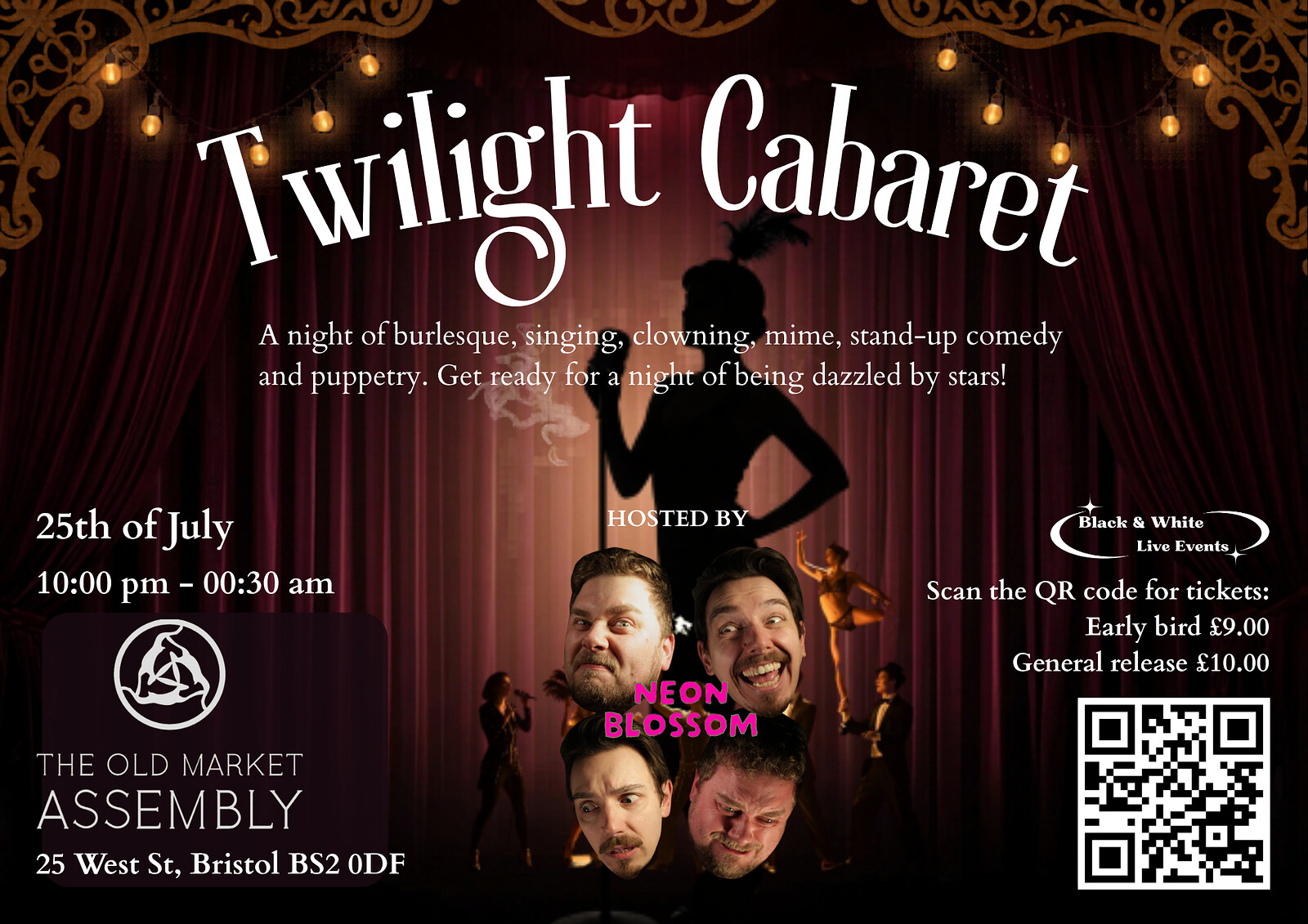 Twilight Cabbret at The Old Market Assembly