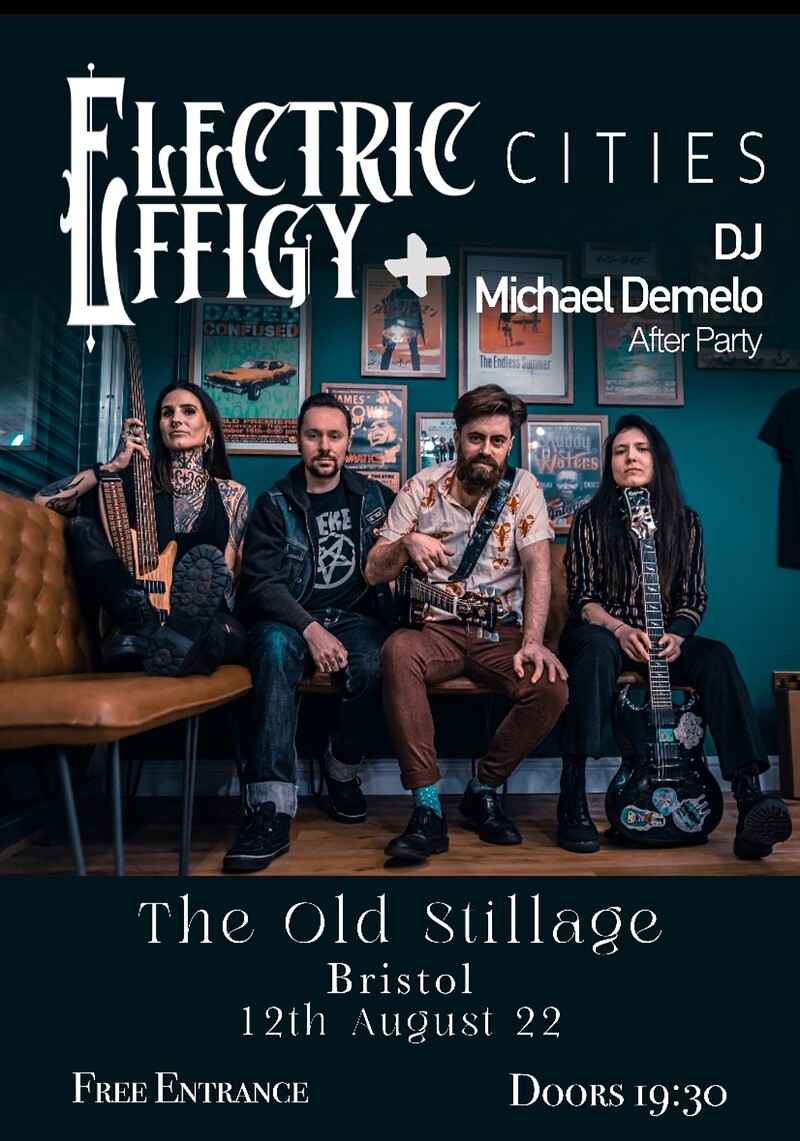 ELECTRIC EFFIGY + Cities.Afterparty Michael Demelo at The Old Stillage