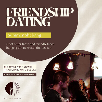 Friendship Dating - Summer Shebang at The Orchard Coffee and Co