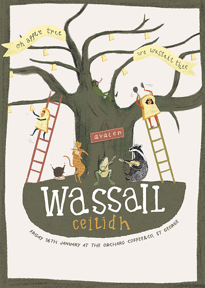 Wassail Ceilidh at The orchard coffee and co