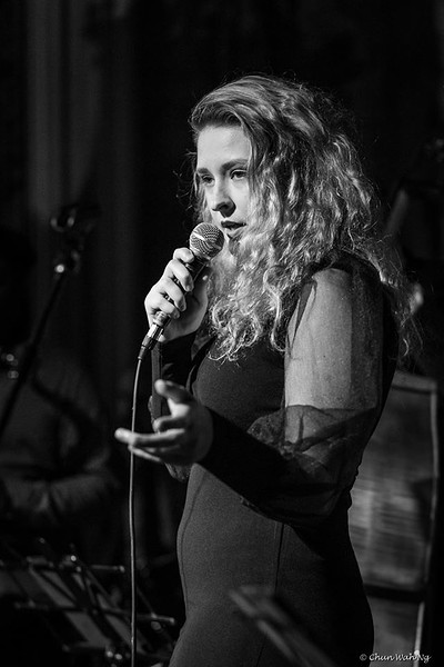 Alex Bowers and Karolina Griškutė duet at The Orchard Coffee&Co