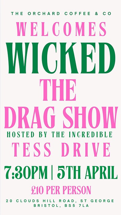 Defying Gravity: A Wicked Drag at The Orchard Coffee & Co