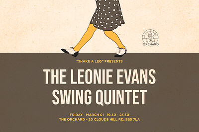 The Leonie Evans Swing Quintet at The Orchard Coffee & Co