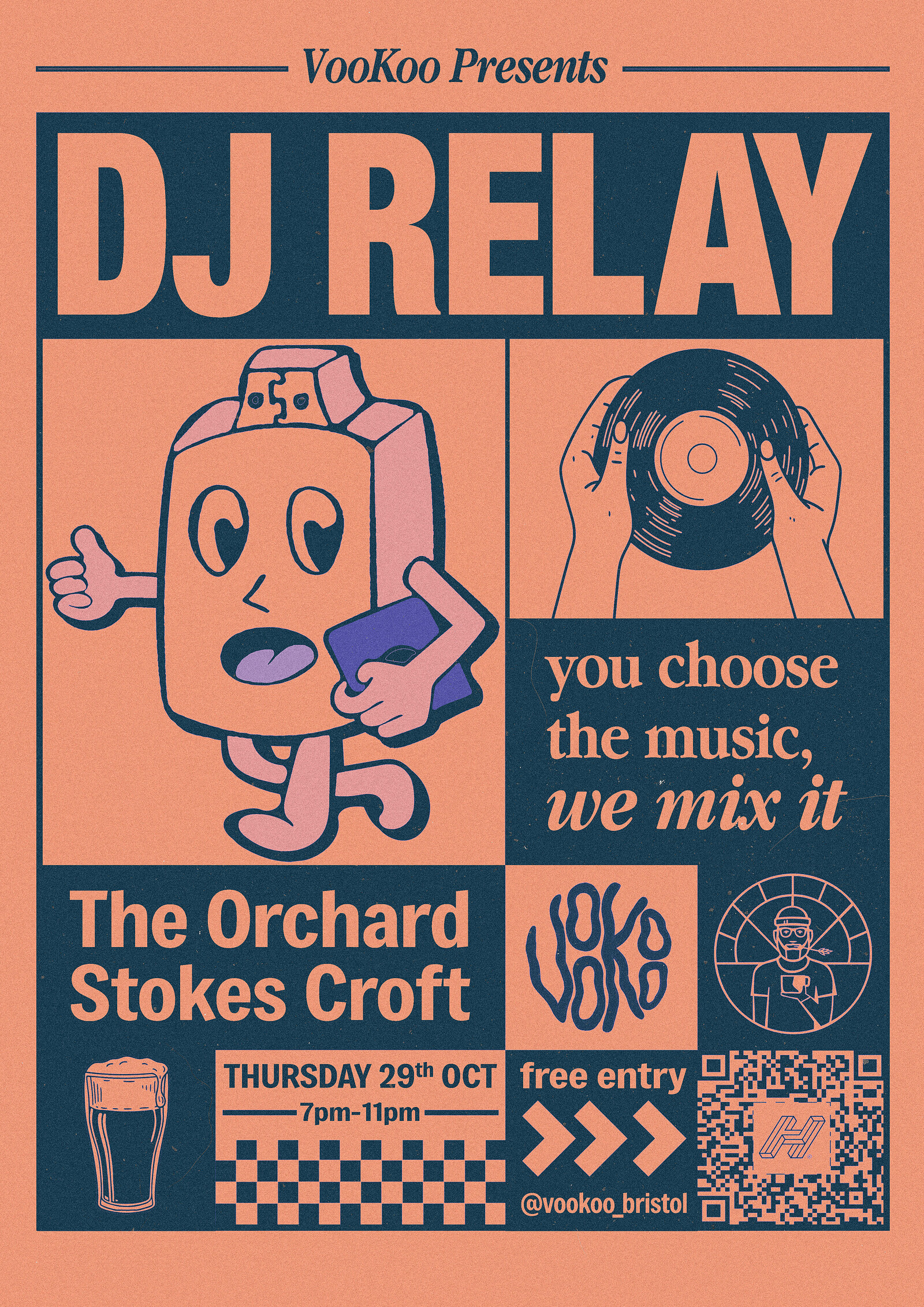 VOOKOO: DJ RELAY at The Orchard Coffee & Co