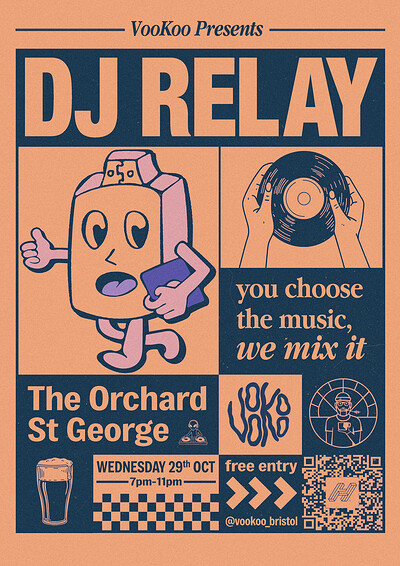 VOOKOO: DJ RELAY at The Orchard Coffee & Co