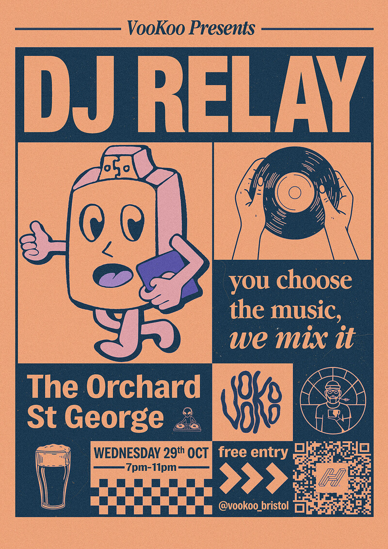 VOOKOO: DJ RELAY at The Orchard Coffee & Co