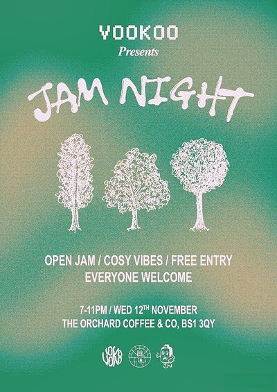 VooKoo Free Open Jam at The Orchard Coffee & Co