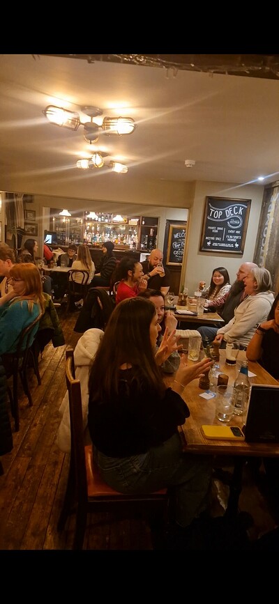Speed Friending event at The Ostrich