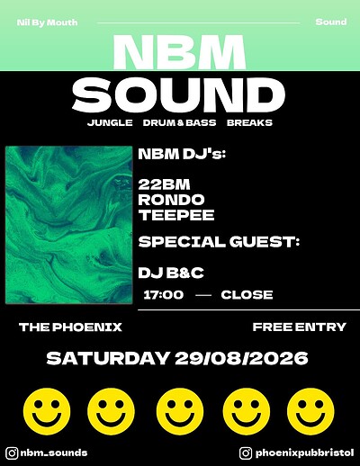 NBM Sound Bank Holiday Special at The Phoenix