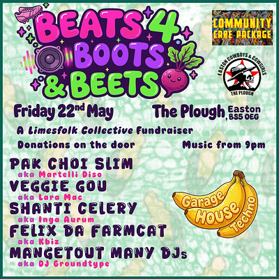 Beats 4 Boots & Beets at The Plough Inn
