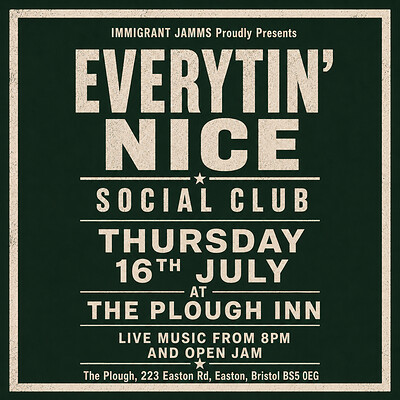 Immigrant Jamms presents at The Plough Inn