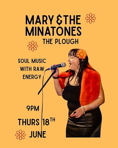 Mary And The Minatones at The Plough Inn