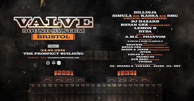 Valve Sound System Bristol 2026 at The Prospect Building