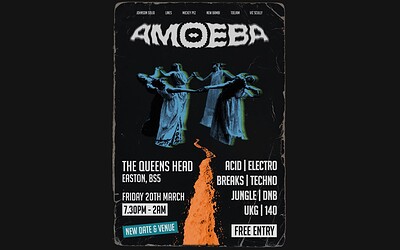 Amoeba: The Launch at The Queens Head