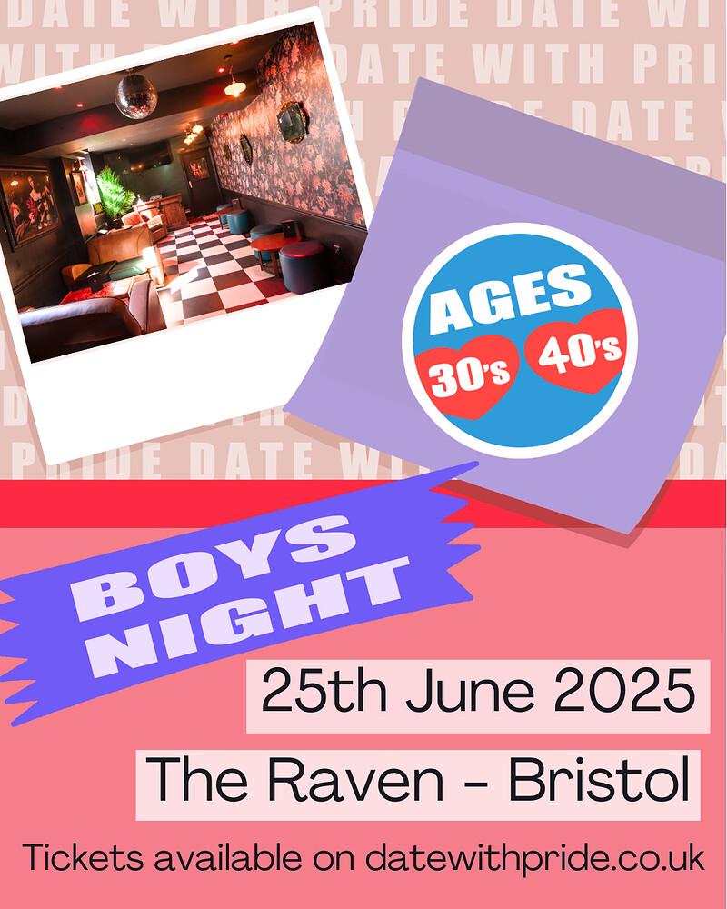 Boys Night - LGBTQ+ Speed Dating Bristol 30s & 40s at The Raven