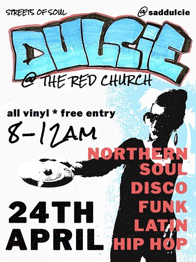 Streets of Soul presents: Dulcie at The Red Church