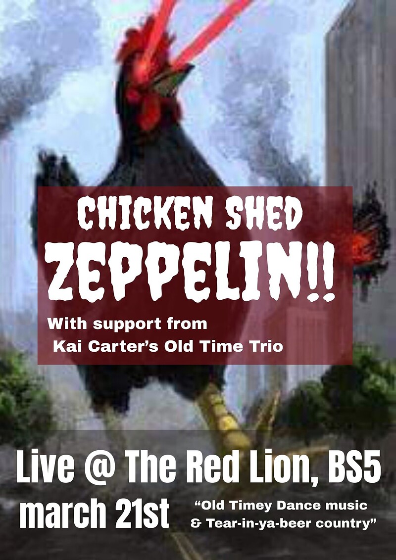 Chicken Shed Zeppelin at The Red Lion, BS5
