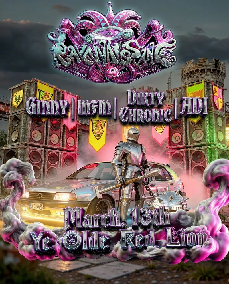 Ravenaissance: Medieval Tavern Rave at The Red lion, bs5