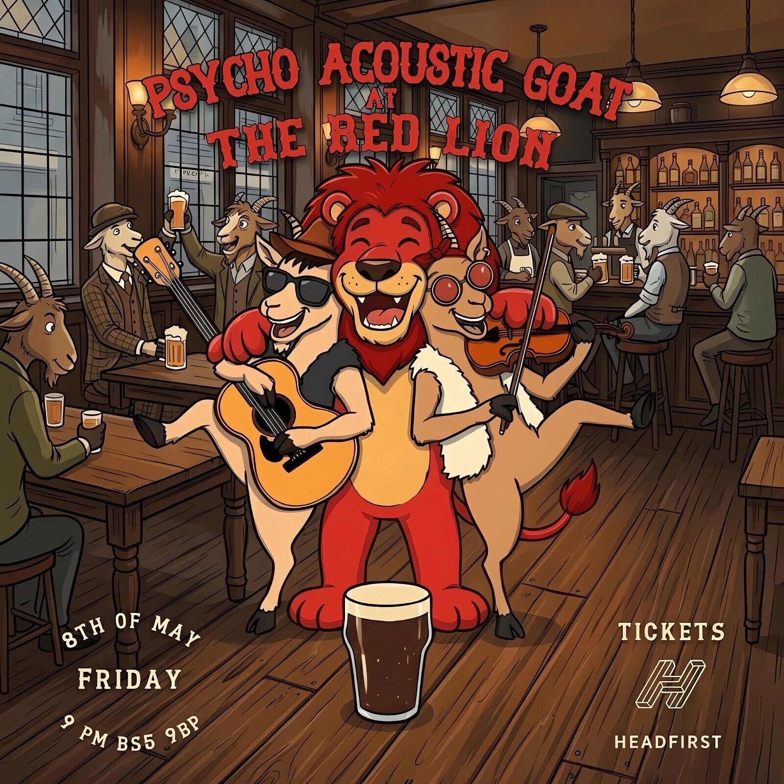 Psycho-acoustic Goat at The Red Lion