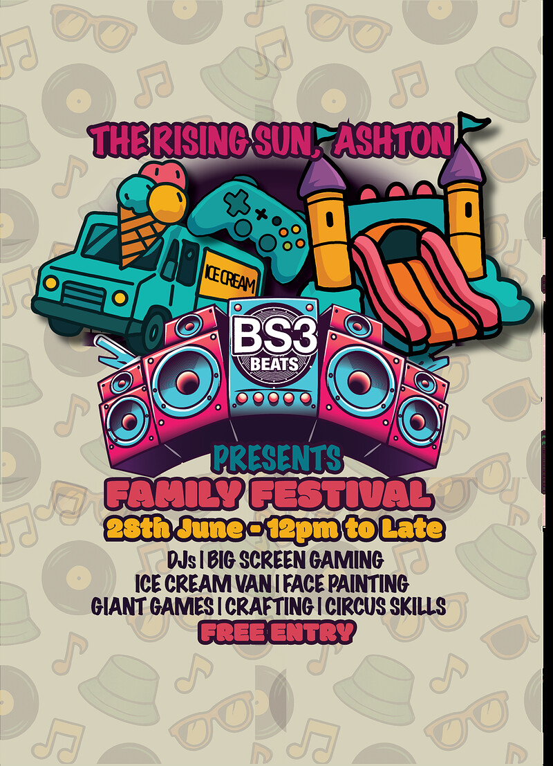 BS3 Beats Family Festival at The Rising Sun, 21 Ashton Road, Bristol, BS3 2EA