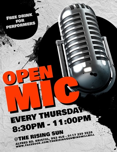 Open Mic at The Rising Sun - Windmill Hill at The Rising Sun