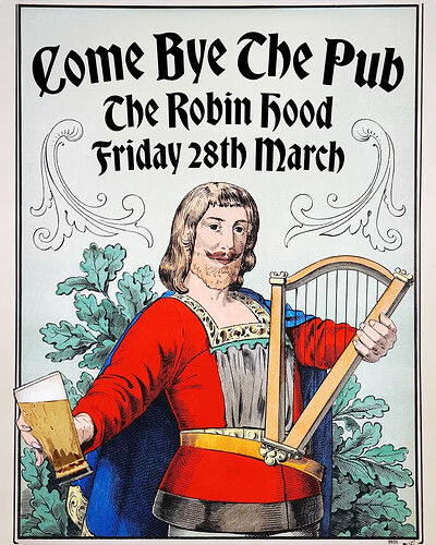 Come Bye The Pub V at The Robin Hood Pub