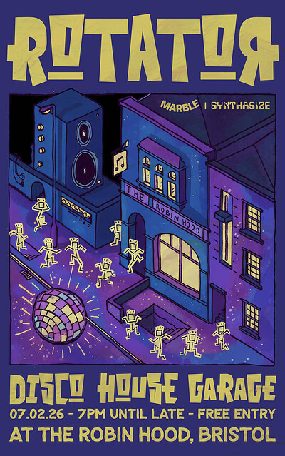 Rotator - Disco, House, Garage at The Robin Hood