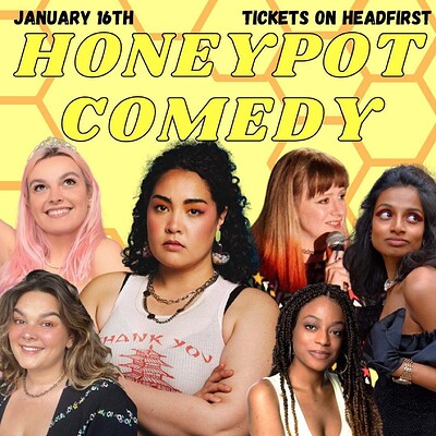 Honeypot Comedy at The Room Above