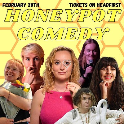 Honeypot Comedy at The Room Above