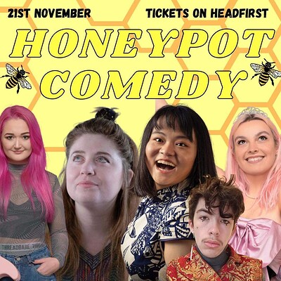 Honeypot Comedy at The Room Above