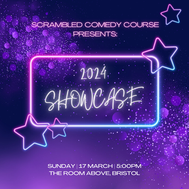 Scrambled Comedy Showcase at The Room Above
