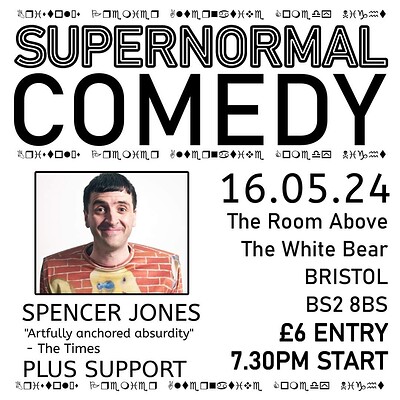 Supernormal Comedy ft. Spencer Jones at The Room Above