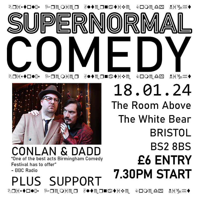 Supernormal Comedy at The Room Above