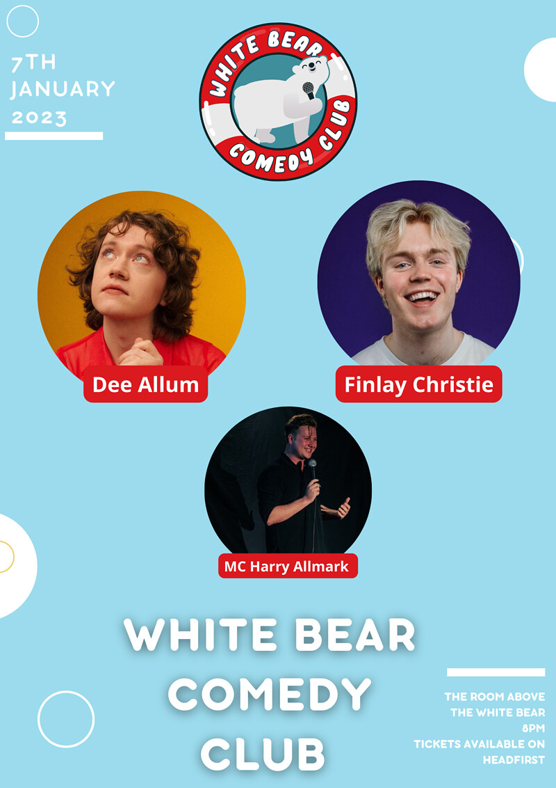 White Bear Comedy Club ft. Finlay Christie at The Room Above